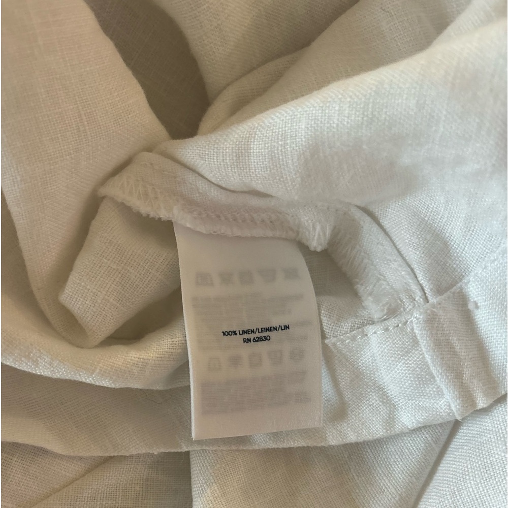 Lands' End White Midi Dress - Picture 7 of 8